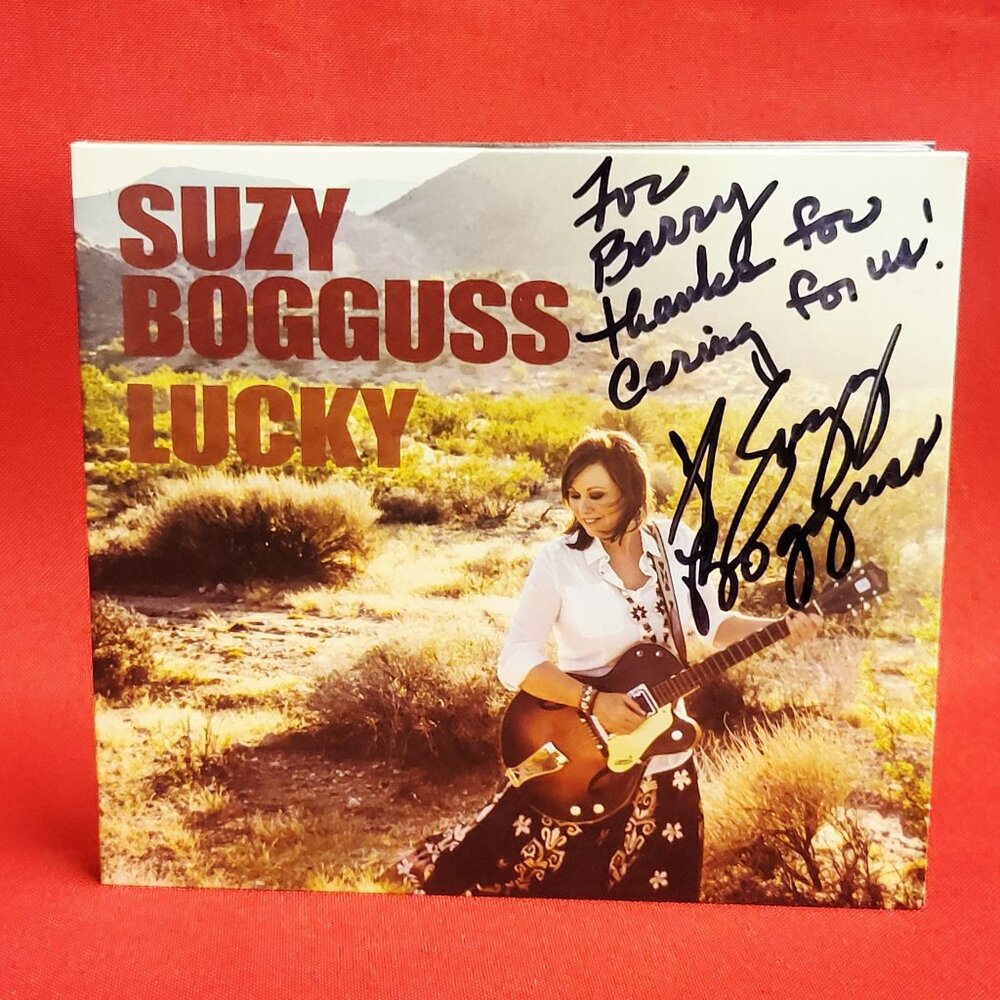 Suzy Bogguss Lucky CD Signed 2014